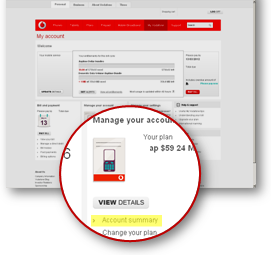 Vodafone Support - How to find your BPAY payment details